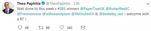 Theo-paphitis-small-business-sundays-sbs-tweet-twitter